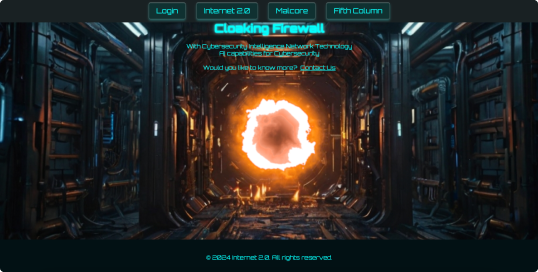 Cloaking Firewall homepage